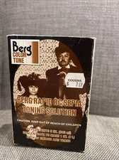 Berg Color Tone 'Rapid RC Sepia Toning Solution Please see pictures for Details