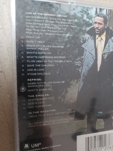Rarities Edition: What's Going On by Marvin Gaye Live At Kennedy Center 1972 - Picture 4 of 10