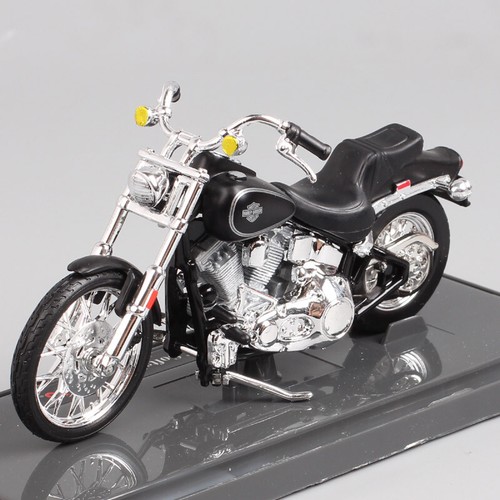 Maisto 1:18 1984 Harley HD FXST 1340 Softail Motorcycle Diecast Toy Bike Model - Picture 5 of 23