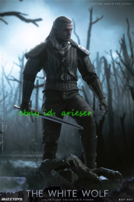 BUZZTOYS 1/6 白狼 未開封新品 BUZ001 The White Buzztoys Buz001 1/6 The White Wolf Demon Hunter Action Figure In