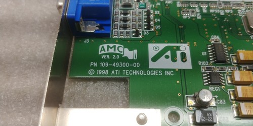 Vintage ATI 109-49300-00 109-49300-01 4MB AGP VGA Video Card Rage IIC FREE SHIP! - Picture 4 of 6