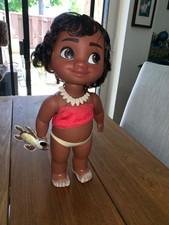 moana baby doll disney store