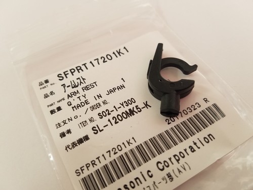 Technics SL 1200 1210 MK2 MK3 M3D MK5 M5G MK6 Pro DJ Turntable Arm Rest Lock NOS - Picture 1 of 3