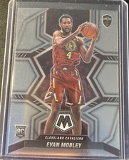 2021-22 Panini Mosaic #2 Evan Mobley Base Rookie Card Cleveland Cavs