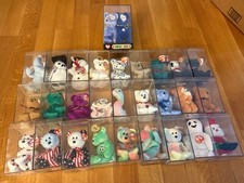 TY BEANIE BABY COLLECTION 28 TOTAL - RARE/RETIRED - MANY W/TAG ERRORS