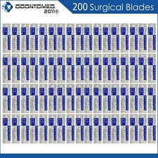  2 Boxes Of 100 Scalpel Blades #23 Surgical Dental ENT Instruments