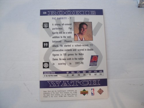 1998-99 Upper Deck - Orologio Rookie Peja Stojakovic #331 (RC) - Foto 2 di 2