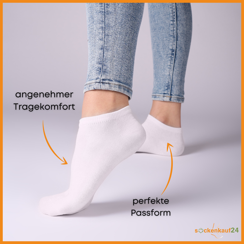 20 pares de calcetines deportivos hombre mujer negro blanco gris algodón transpirable - Imagen 3 de 42