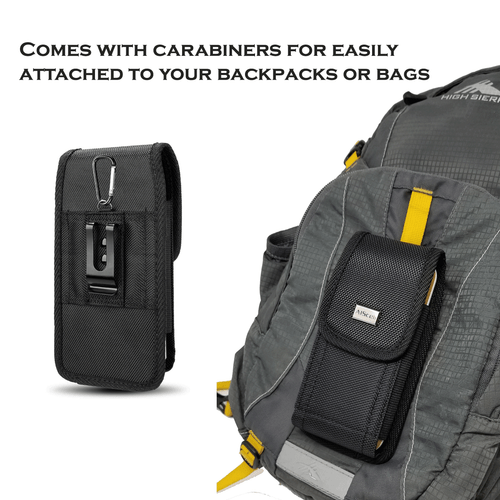 Für LG Wing, K92, robuster Gürtelclip Holster Tragetasche Gürtelschlaufe taktische Tasche - Bild 11 von 46