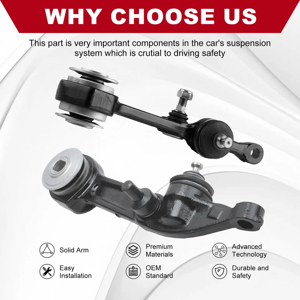 Brazo de control delantero inferior trasero para Mercedes-Benz W220 S430 S500 2000-2006 Foto 3 de 4