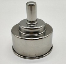 New LABORATORY 200ML STAINLESS STEEL ALCOHOL LAMP / EXPLOSION-PROOF