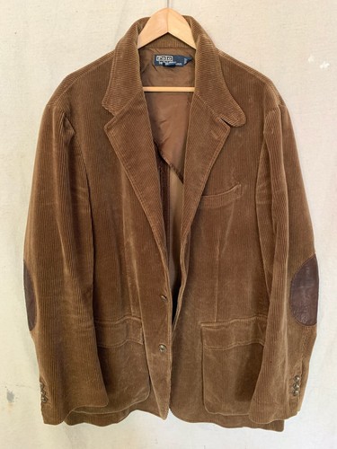 Vintage Polo Ralph Lauren Brown Corduroy Sportcoat