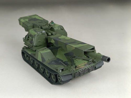 1/72 Construido Sueco Bofors Defensa Bandkanon 155mm Modelo Obús Autopropulsado - Imagen 4 de 13