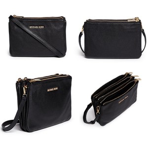 Michael Kors Women S Bedford Gusset Crossbody Bag Triple Cross Image Is Loading Michael Kors Women 039 S Bedford Gusset Crossbody