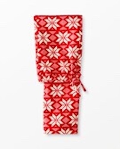 Pantalones pijama de Navidad Hanna Andersson rojo/blanco Scandi copo de nieve - talla XS