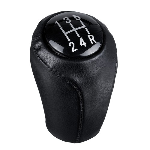 5/6 Leather Speed Gear Shift Knob Lever Stick 1PC For MAZDA 3 BK BL 2006-2012 - Picture 11 of 19