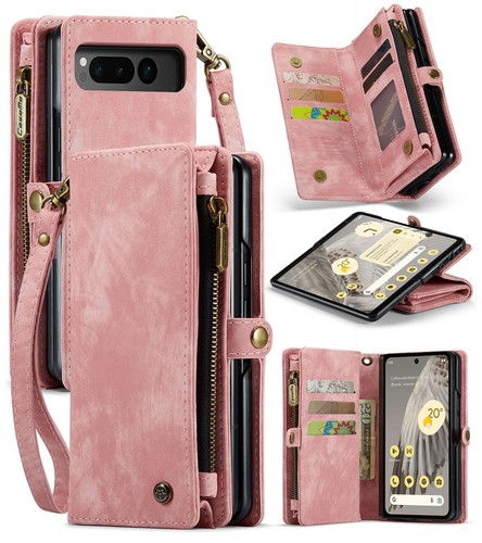 Nueva funda magnética abatible multifunción billetera de cuero para Google Pixel Fold - Imagen 13 de 59