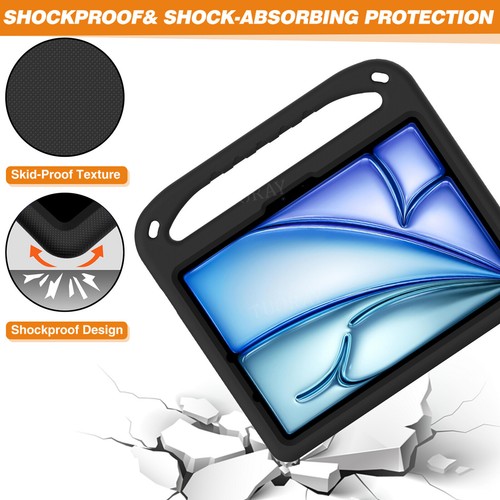 Kids Shockproof Case Cover For iPad 5 6 7 8 9 10 11 Gen Pro Air 11 13" Mini 6th - Picture 24 of 73