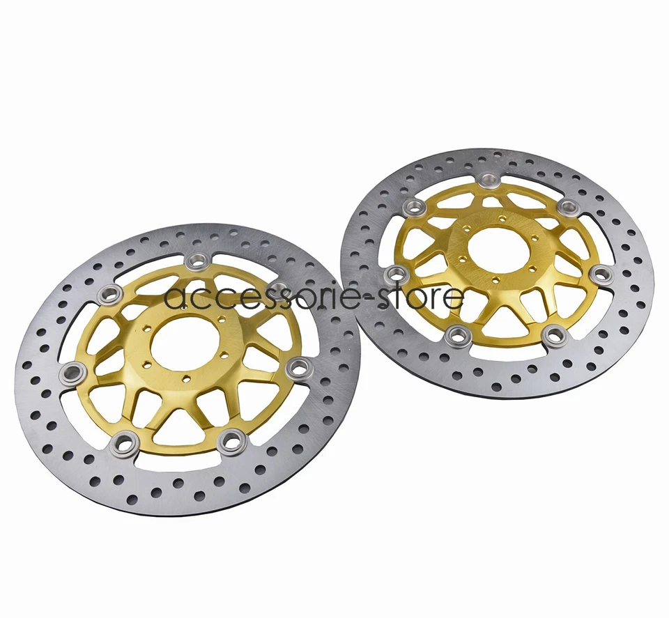 Rotores de disco de freno delanteros para Honda CBR900RR CBR600F F3 VTR1000F VFR750F CB400 Foto 4 de 4