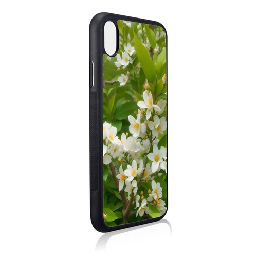 Beautiful jasmine flowers For Apple iPhone SE 11 12 13 14 15 16 Plastic TPU Case - Picture 23 of 25