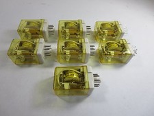 Idec, RR2P-U, Relay, 24 VDC Coil, 8 Pin Plug In, 10 Amp, Lot Of 7 Each