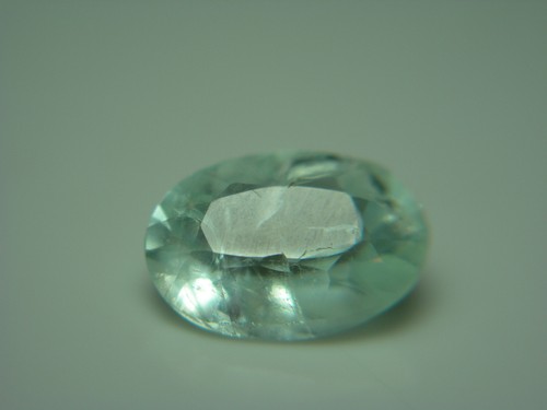 1,37ct sehr seltener Rhodizit Edelstein Madagaskar blau grün Naturedelstein GIT REPORT - Bild 8 von 10