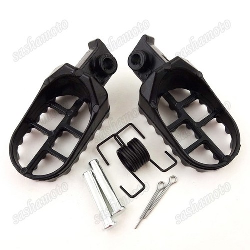Aluminium Foot Pegs Footrest For Yamaha PW50 PW80 TW200 PW 50 80 Dirt Pit Bike - Picture 3 of 6