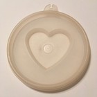 Tupperware Vintage Tupper Seal Jel-N-Serve - Lid mold - Heart