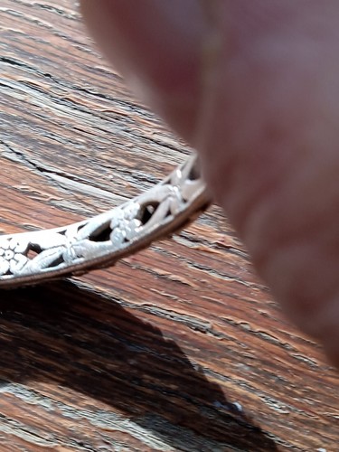 Janelle Sherman's Indonesian Artisan Handmade Floral Bangle - Picture 4 of 8