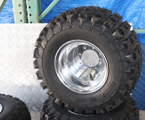 1986 86 Honda ATC350X ATC 350X Front & Rear Wheels & Dirt Tires 20X11-9 23X8-11 - Picture 2 of 7