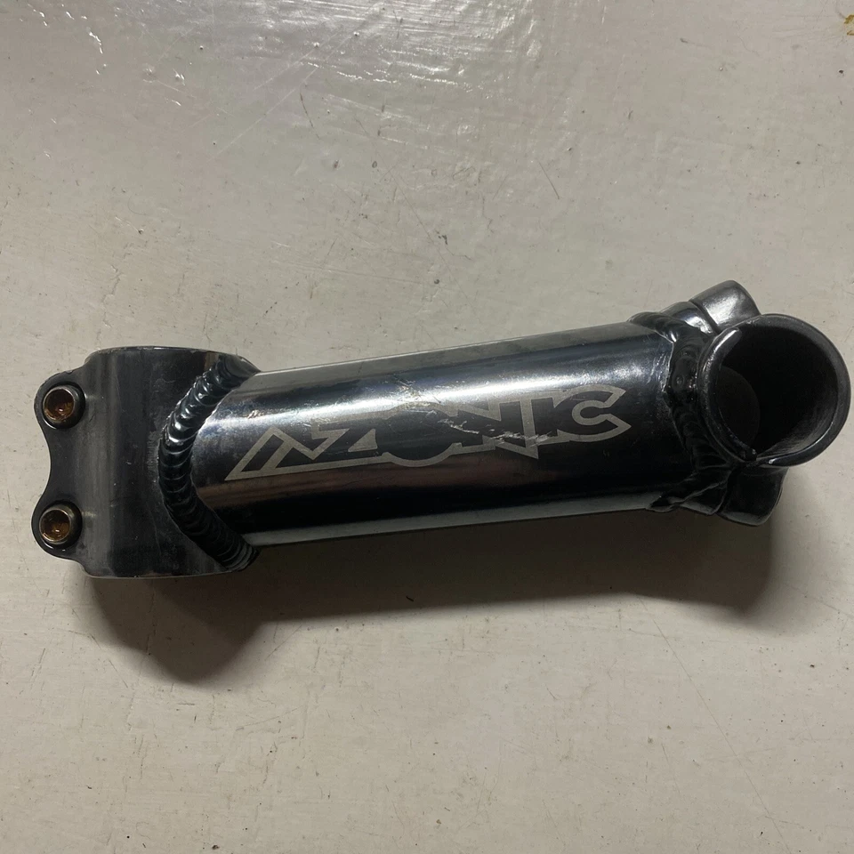 Vástago de bicicleta Azonic ORC 130 mm +/-5 grados 1 1/8” 25,4 mm aleación de plata Foto 2 de 4