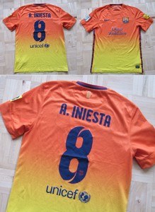 Intermedio esta grado Andres INIESTA #8 FC BARCELONA BARCA away jersey shirt NIKE 2012-2013 men SIZE M | eBay Intermedio esta grado Andres INIESTA #8 FC BARCELONA BARCA away jersey shirt NIKE 2012-2013 men SIZE M | eBay
