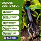 Linic Products Garden Potting Cultivator Hoe Lightweight & Sturdy UK Made X1183