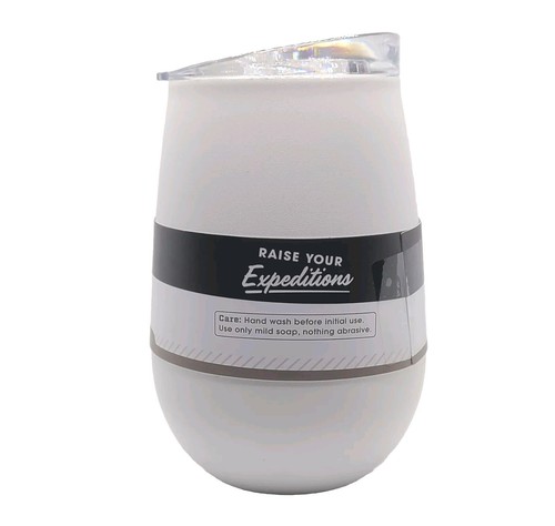 Vaso de vino Kodi doble pared por HEB - 12 FL OZ (355 ml) - verde y blanco - paquete de 2 - Imagen 3 de 11