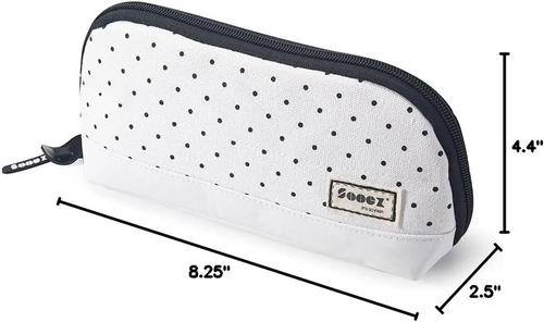 Wide-Opening Pencil Pen Case, Lightweight & Spacious Pencil Pouch Zipper Station - Picture 7 of 7