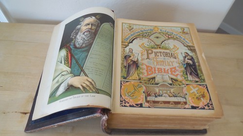 1892 Heilige Bibel - Die aussprechende Familienausgabe, illustriert - Bild 7 von 14