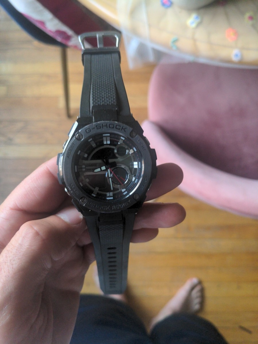 Casio G-shock G-steel Sport WR 5475 World Time Silver Men's Watch