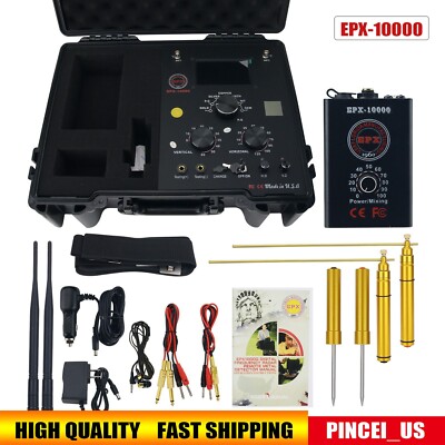 EPX-10000 Long Range Metal Detector Underground Gold Treasure Hunter 50M pe66