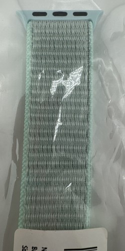 Smartwatch 38/40 mm Nylon Loop Band Color: Teal Tint. New - Picture 3 of 9