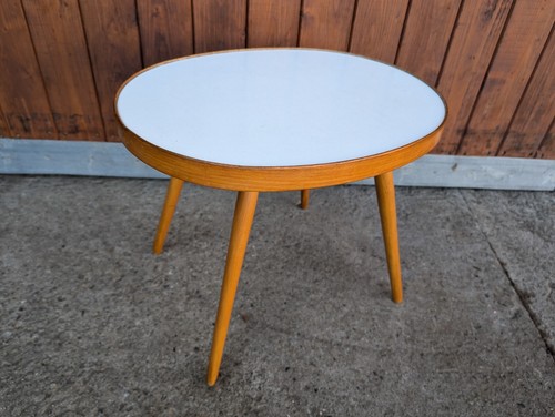 50S Vintage Kidney Table Side Table Flower Table Rockabilly Retro 50S