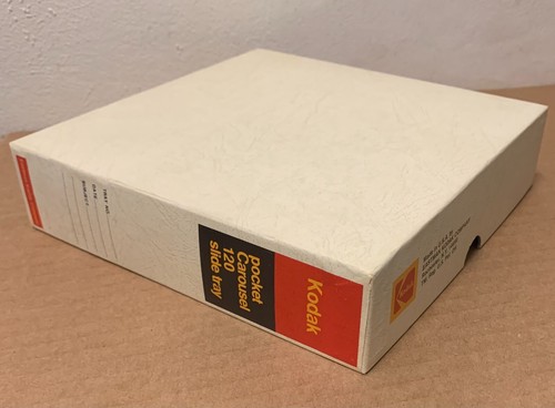 Kodak Pocket Carousel 120 Diabach Neu Vintage Box Index Etikett für 110 Projektoren - Bild 9 von 12