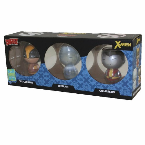 X-Men Dorbz Vinyl Figure Confezione da 3 Wolverine, Ice-Man & Colossus SDCC 2016 - Foto 2 di 6