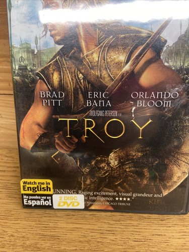 Troy (DVD, 2005, 2-Disc Set, Widescreen) - Picture 2 of 2