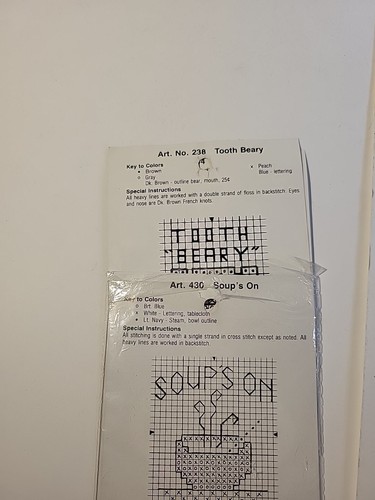 Set Of 11 Assorted Needlemagic Cross Stitch N Frame Patterns - Picture 4 of 5