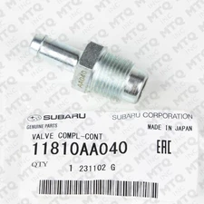 Genuine Subaru PCV Valve 11810AA040