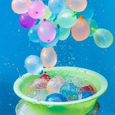 444 Pack Automatic Sealing Water Balloons Instant Quick Fill Water Balloon Set