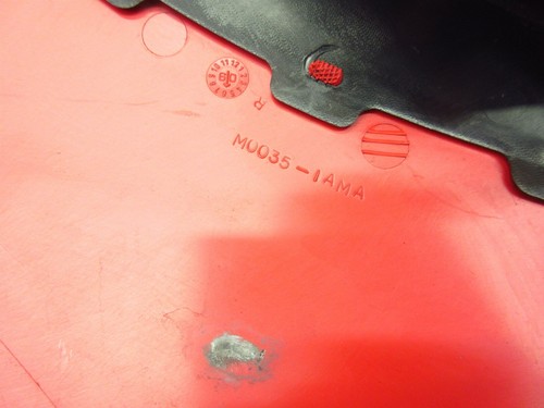 2009 08 09 Buell 1125CR 1125 OEM Air Intake Cover Fairing Plastic Panel Right - Picture 10 of 11