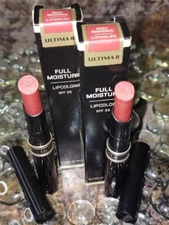 Lot Of 2 Ultima II Full Moisture Lip Color SPF 25 ROSY RADIANCE New In Box
