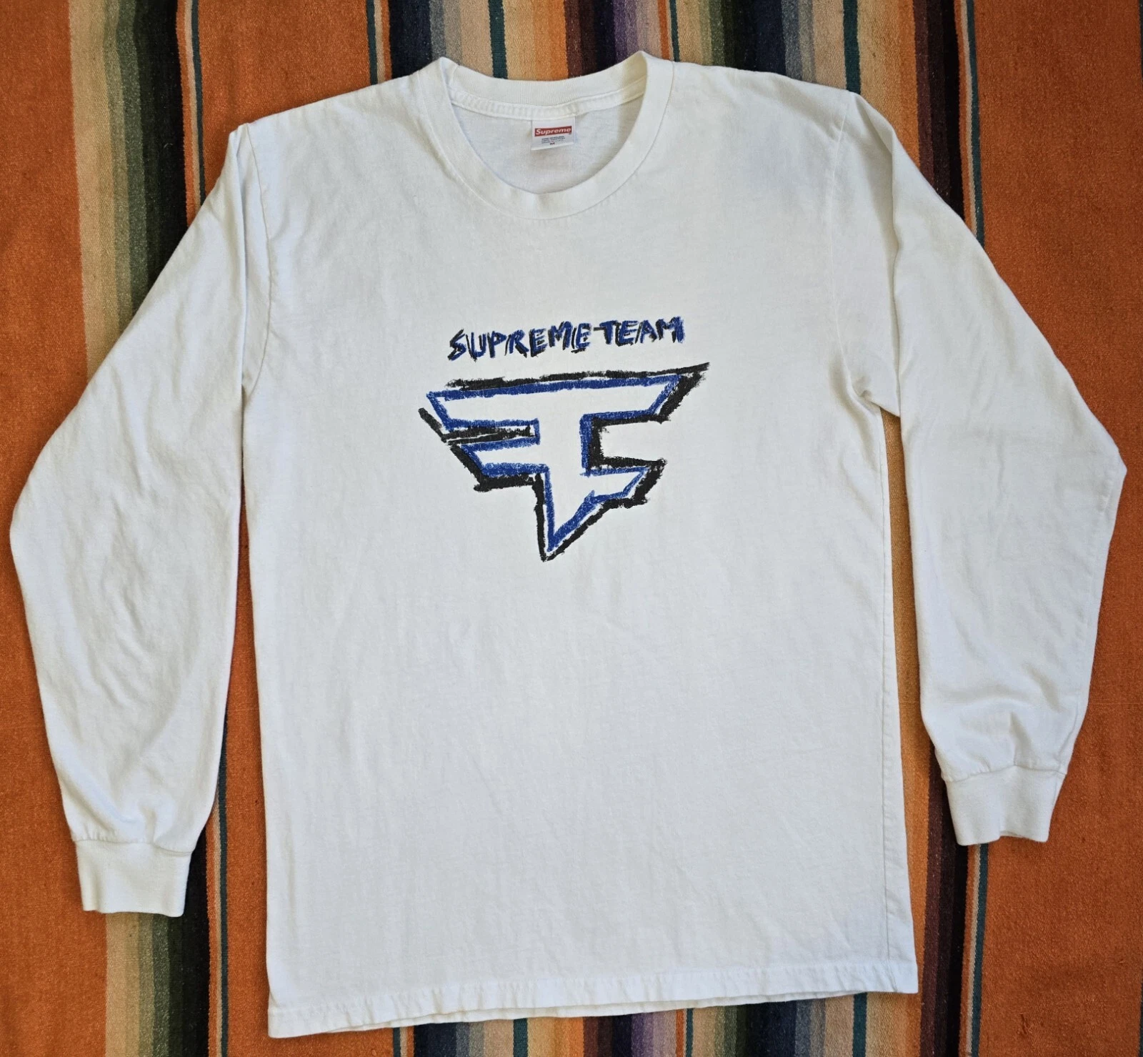 T shirt manches longues Supreme Team Medium