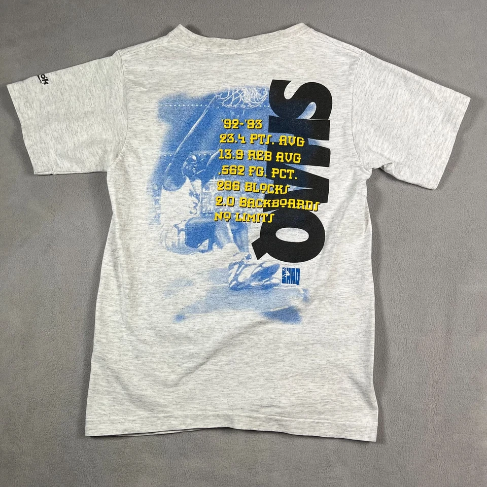 Camisa de Colección Reebok Shaq Juvenil Mediana Baloncesto 92-93 Shaquille O'Neal Novato Foto 3 de 4